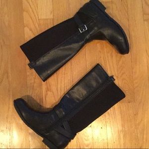 Tommy Hilfiger girls tall black boots (NWT)